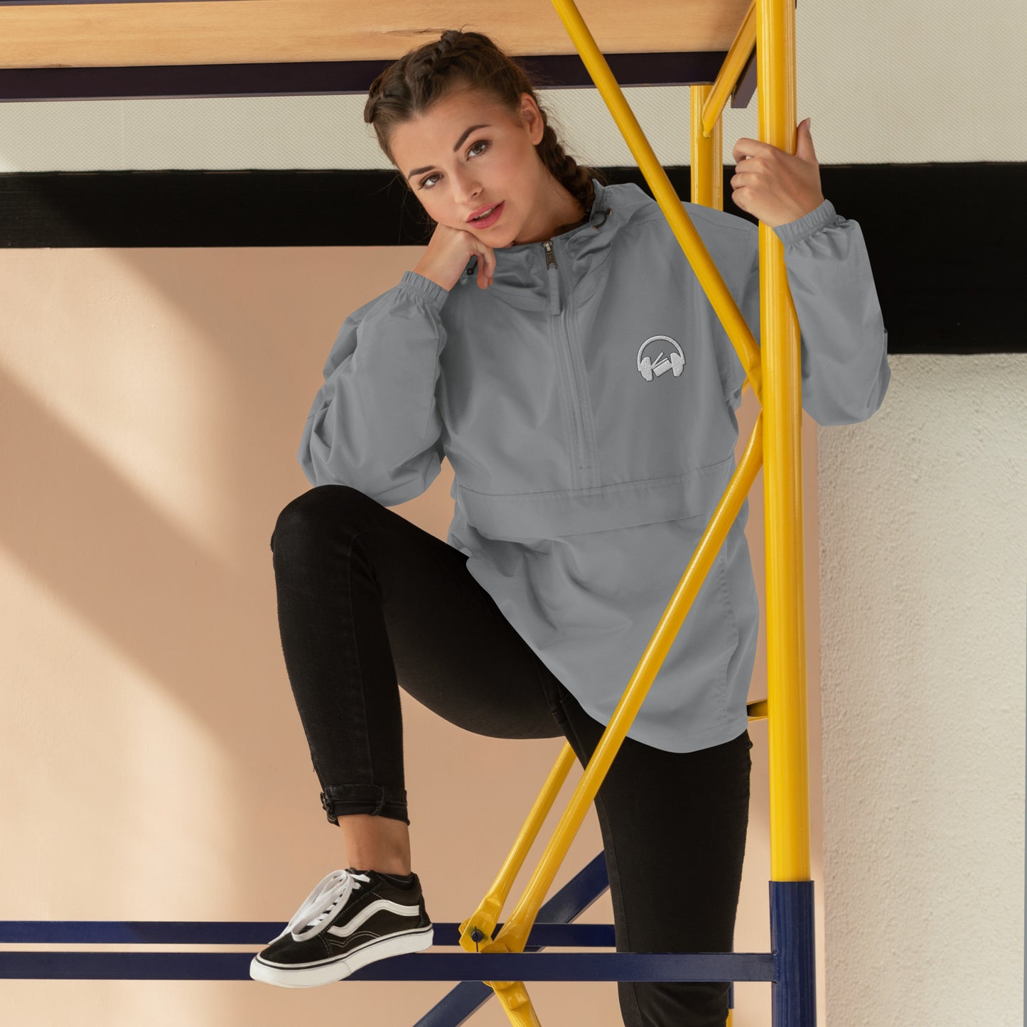 Women's Audio Champion Packable Jacket