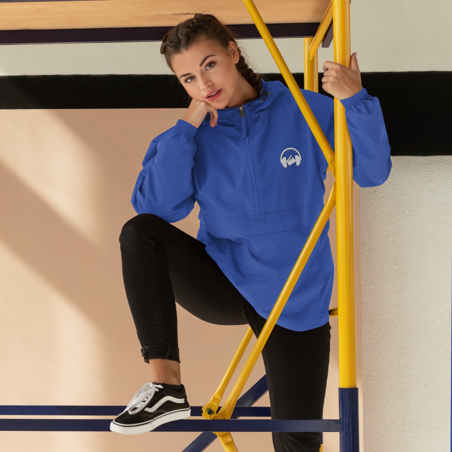 Women's Audio Champion Packable Jacket
