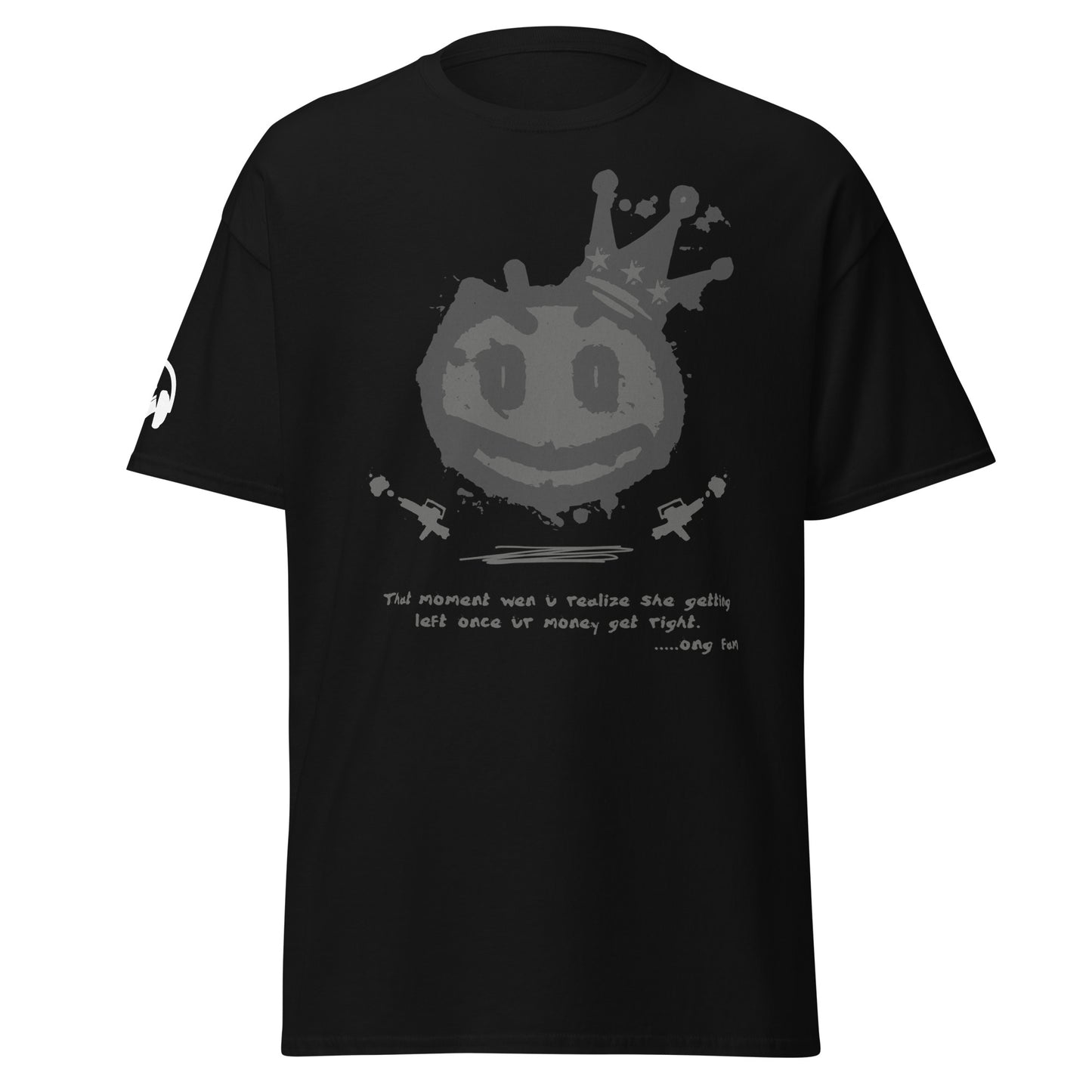 Audio graphic Crewneck T-Shirt