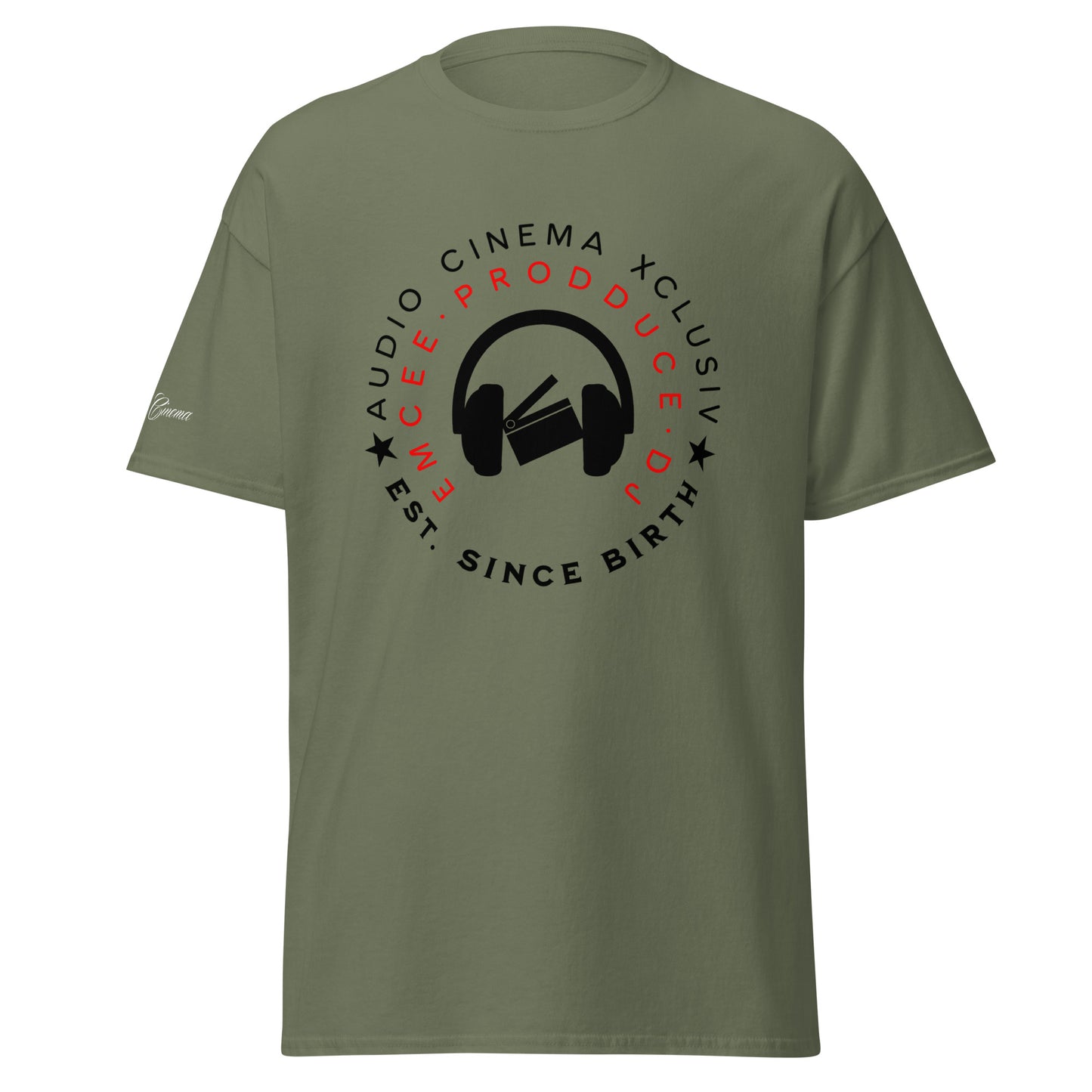 Audio Graphic Crewneck T-Shirt