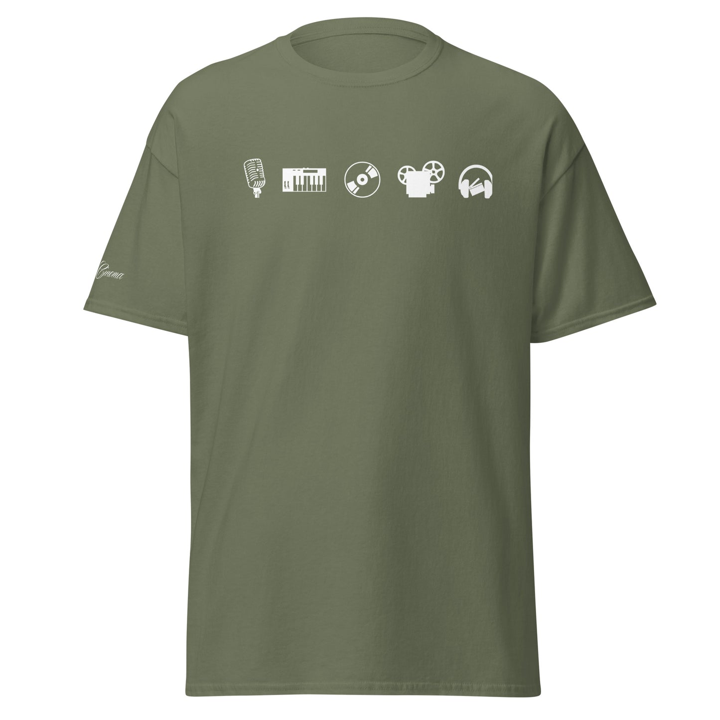 Audio Graphic Crewneck T-Shirt