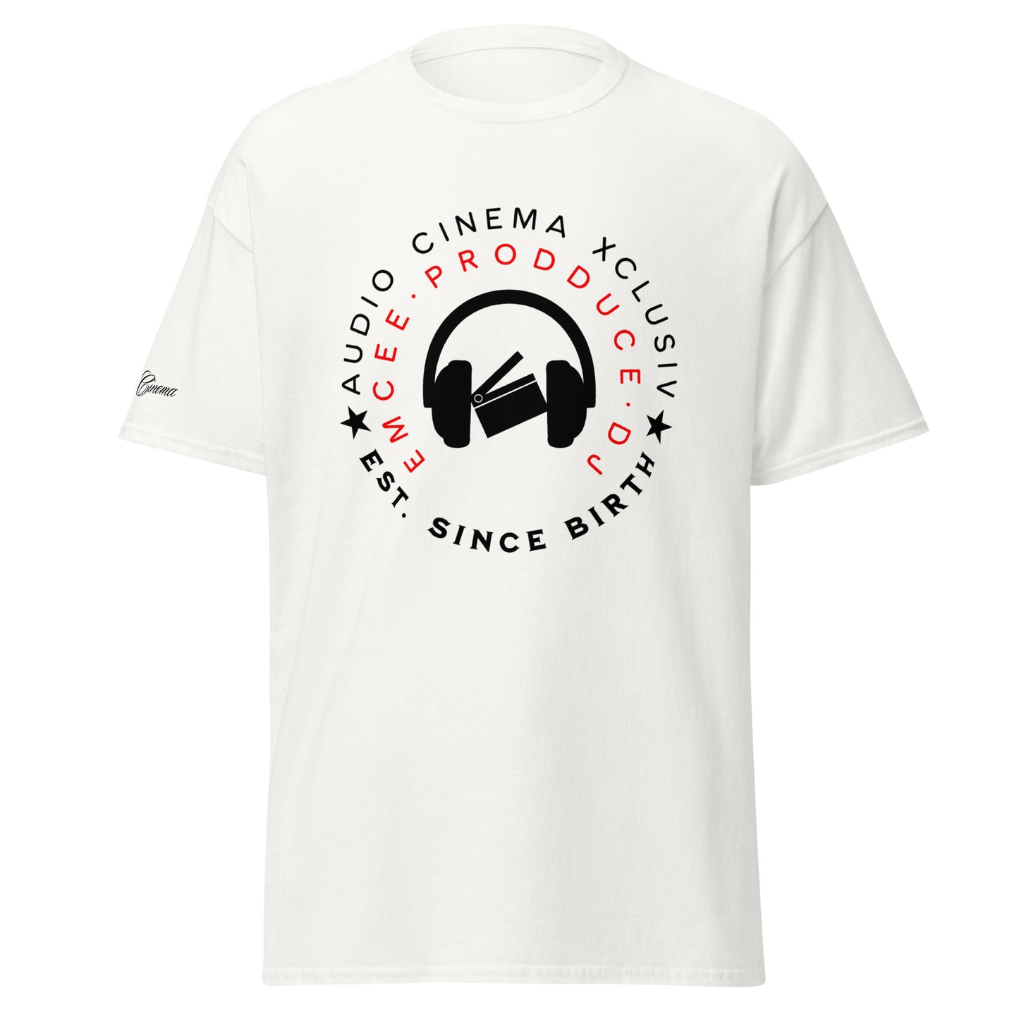 Audio Graphic Crewneck T-Shirt