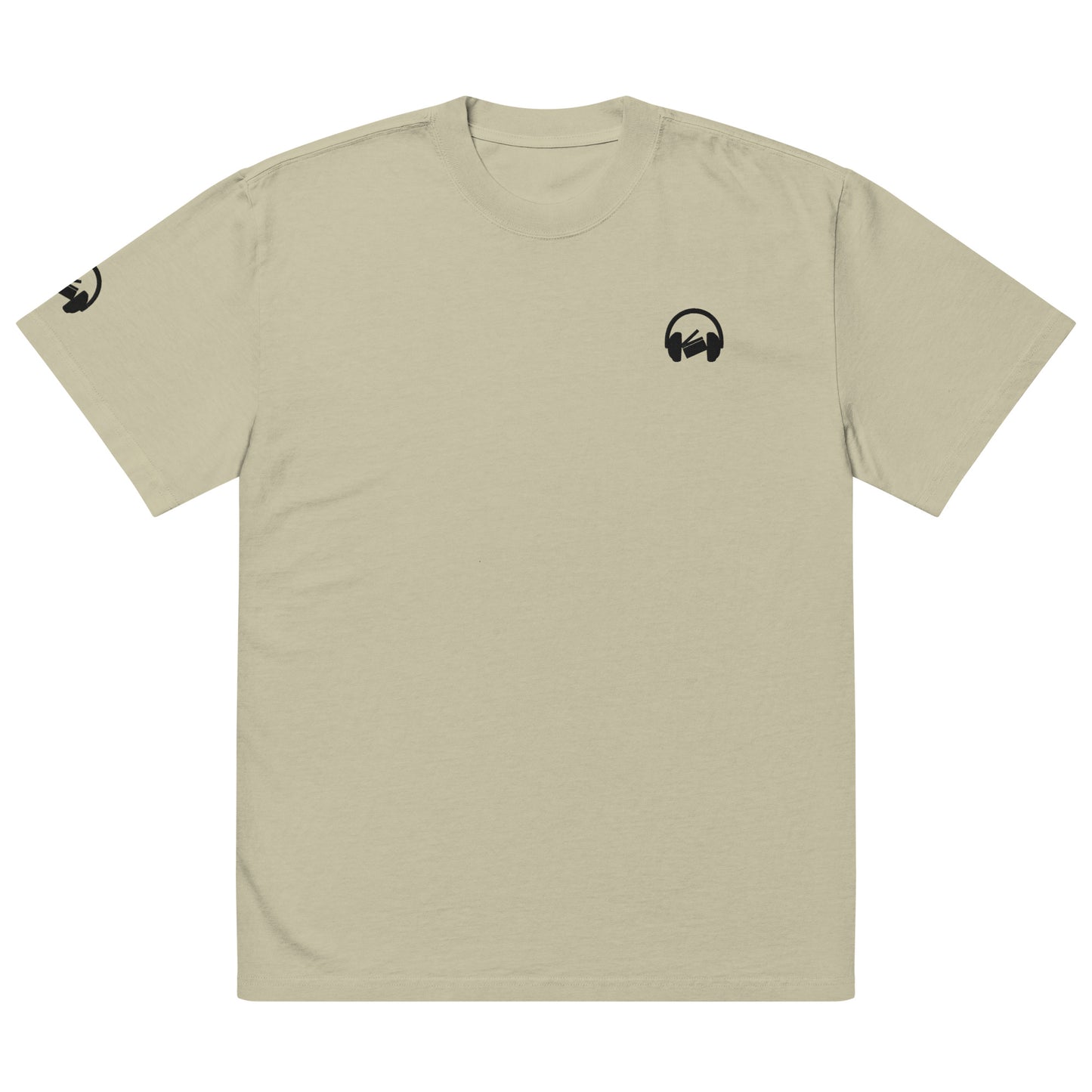 audiocinema Oversized faded t-shirt