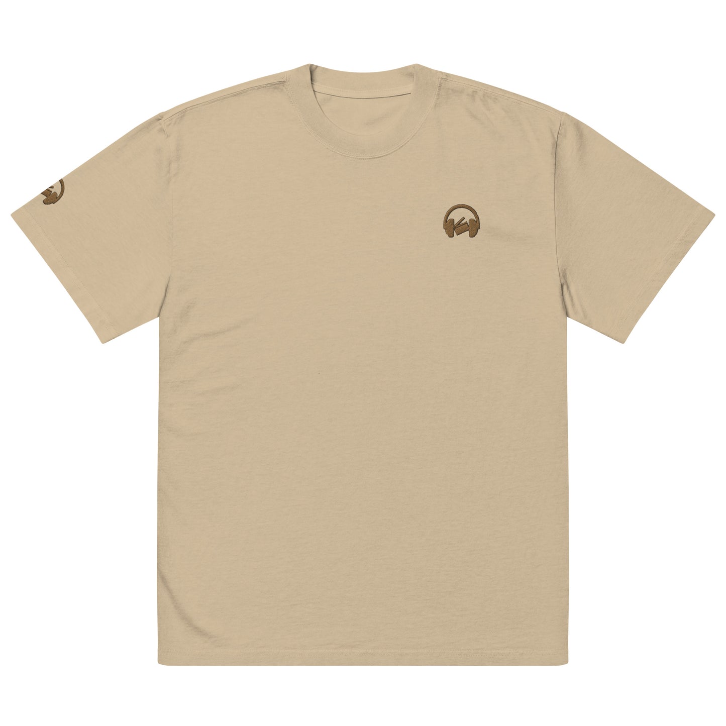 audiocinema Oversized faded t-shirt
