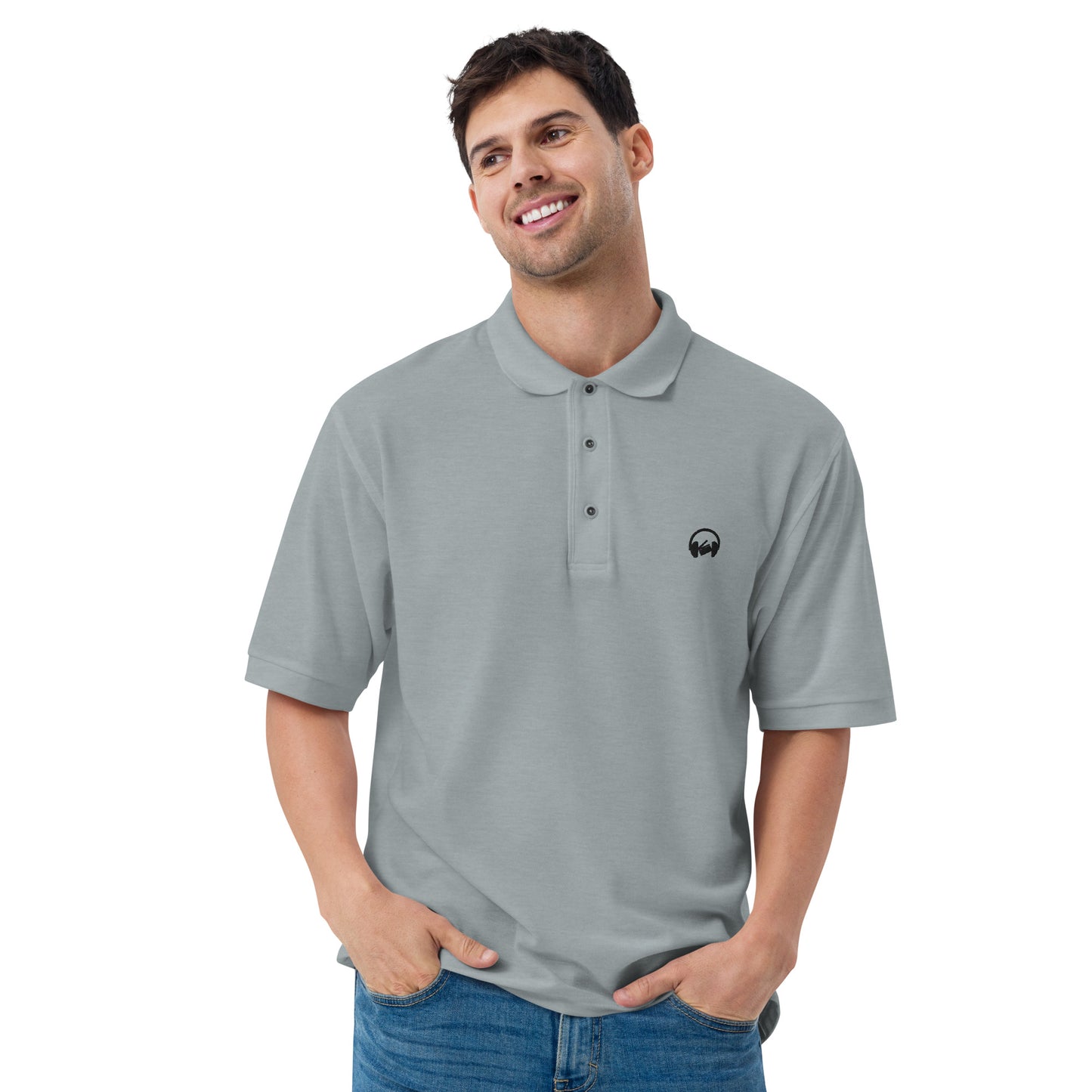 audiocinema Men's Premium Polo