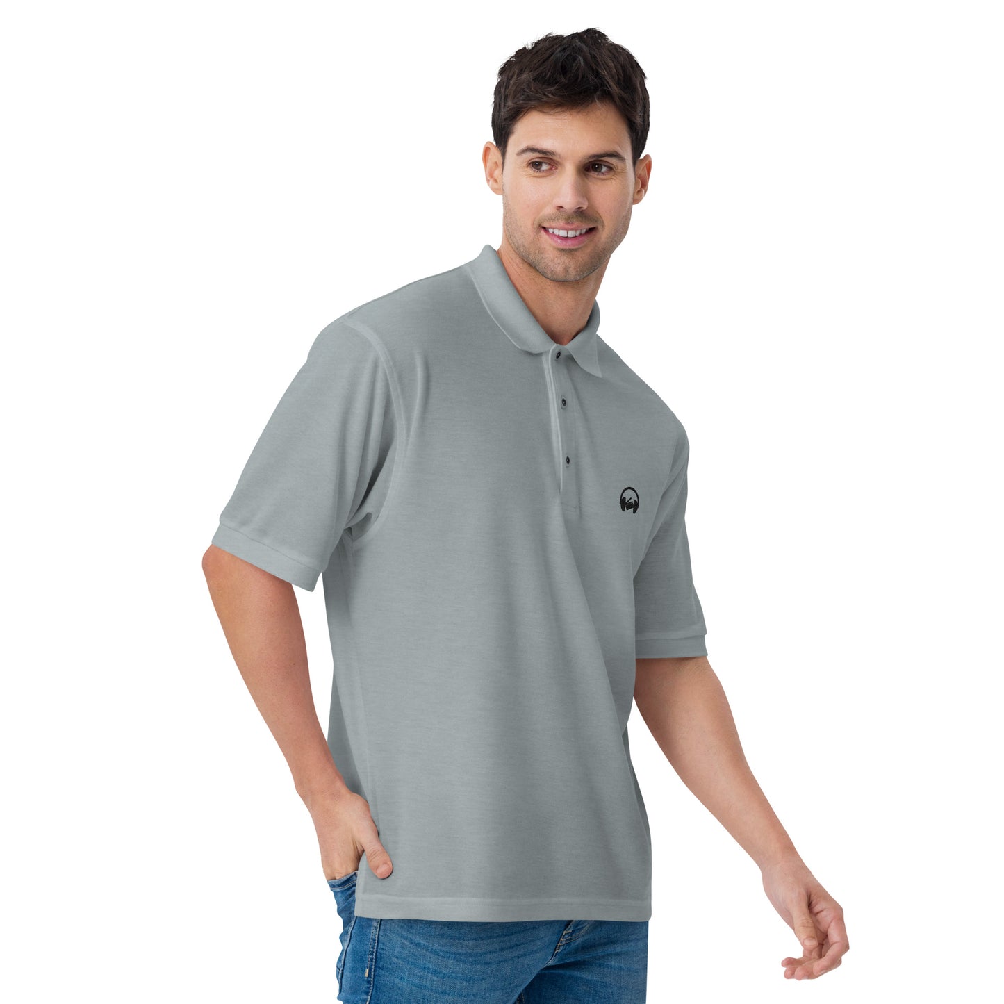 audiocinema Men's Premium Polo