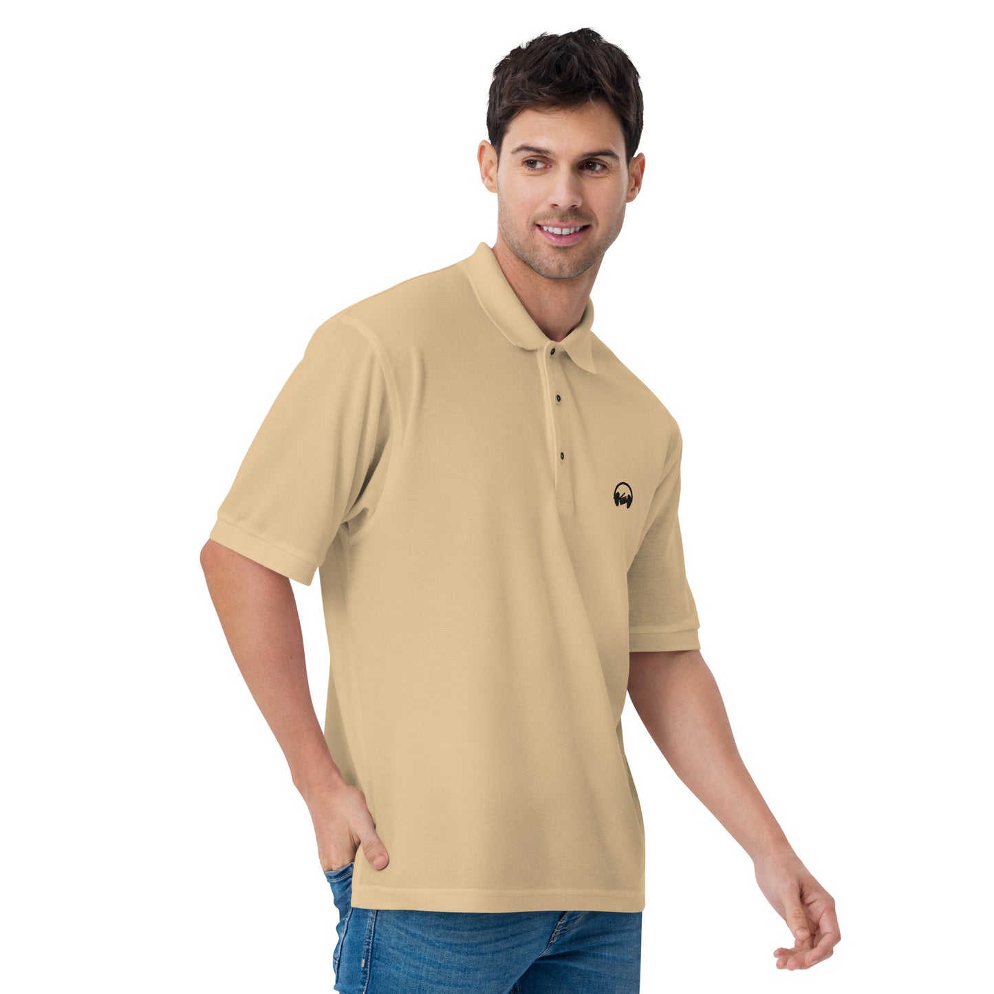 audiocinema Men's Premium Polo