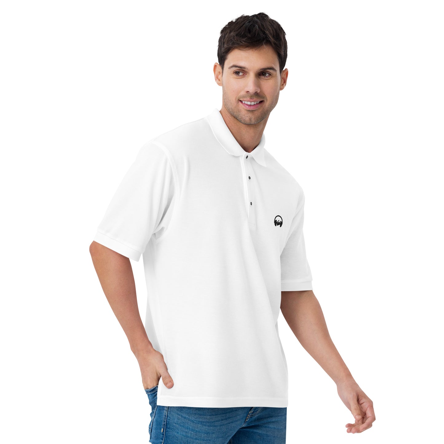 audiocinema Men's Premium Polo