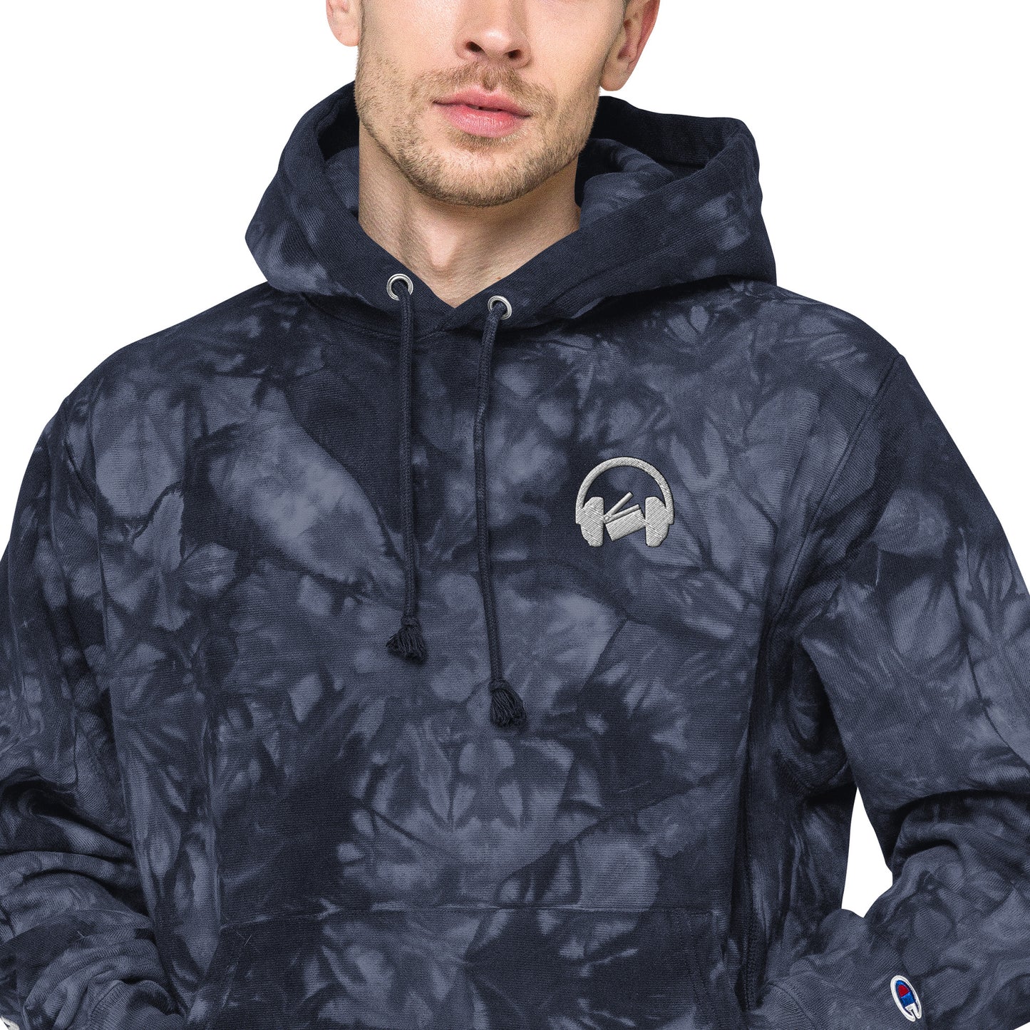 audiocinema Unisex Champion tie-dye hoodie