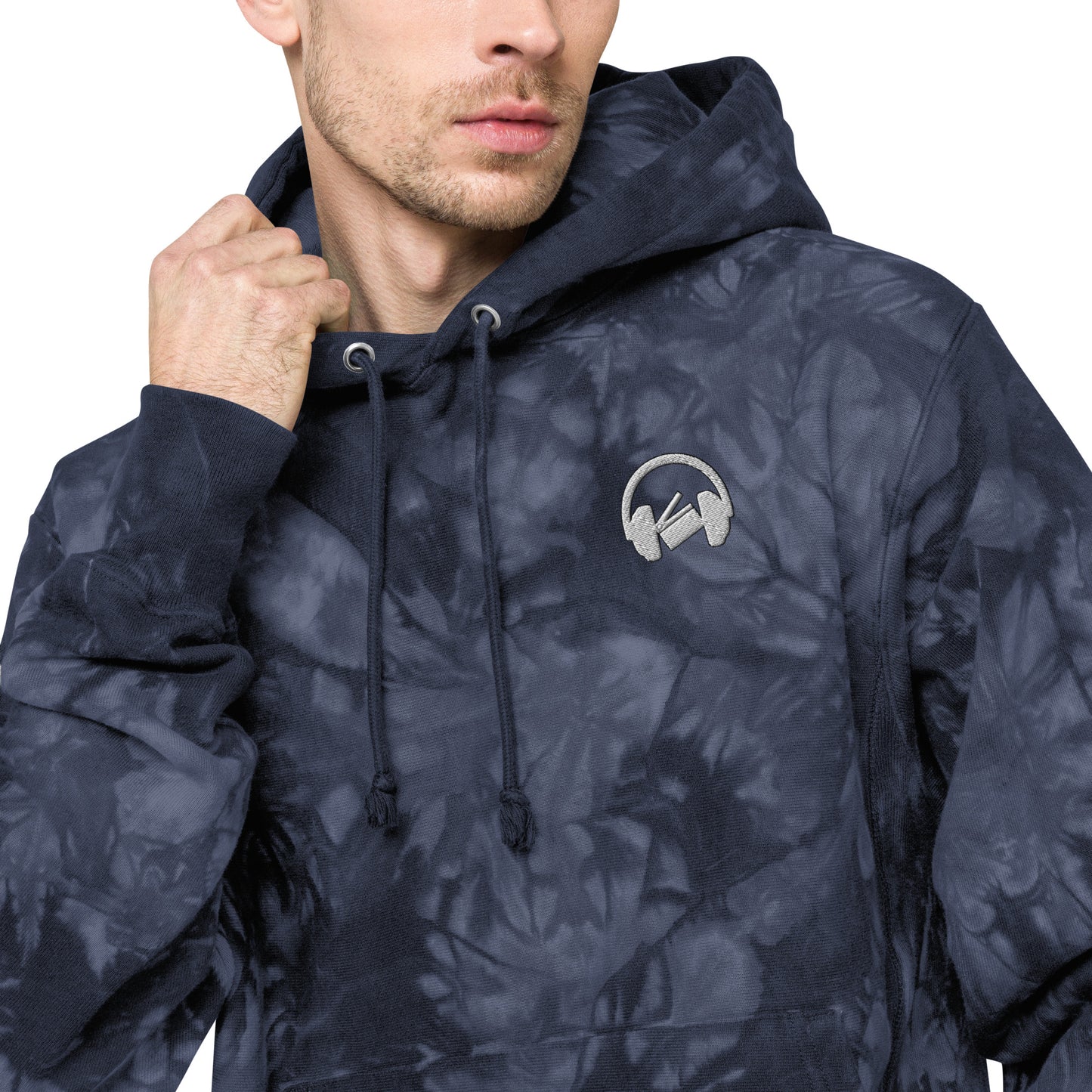 audiocinema Unisex Champion tie-dye hoodie