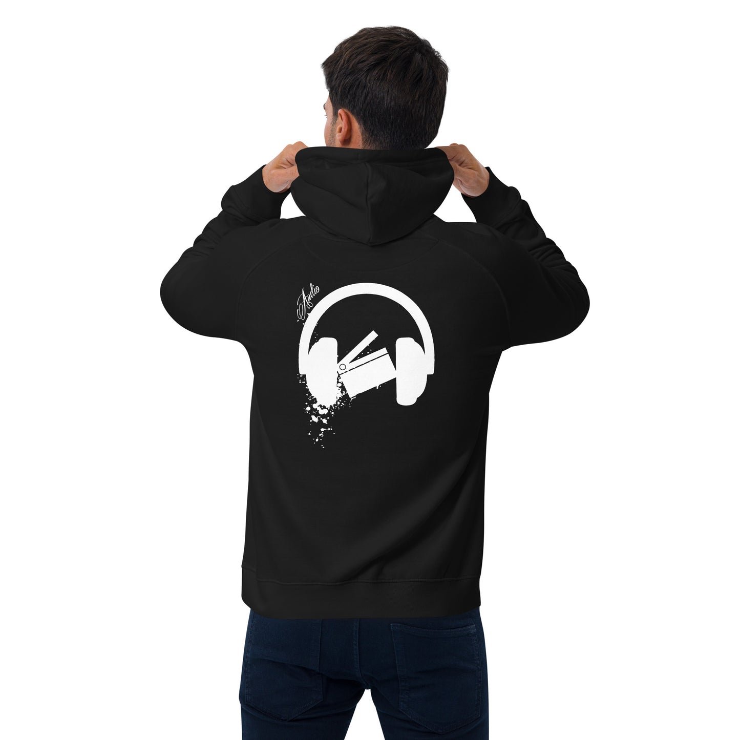 audiocinema Unisex eco raglan hoodie