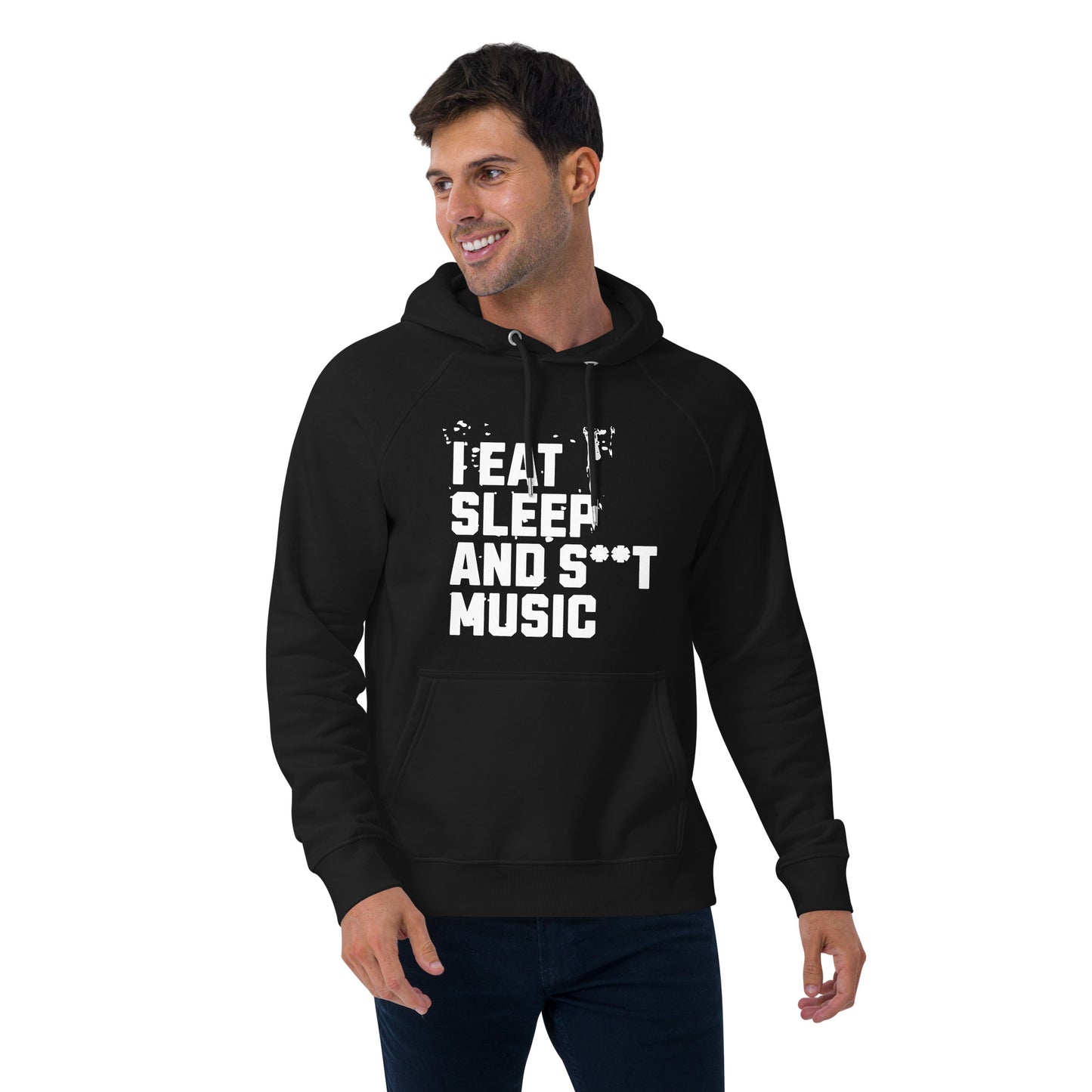 audiocinema Unisex eco raglan hoodie