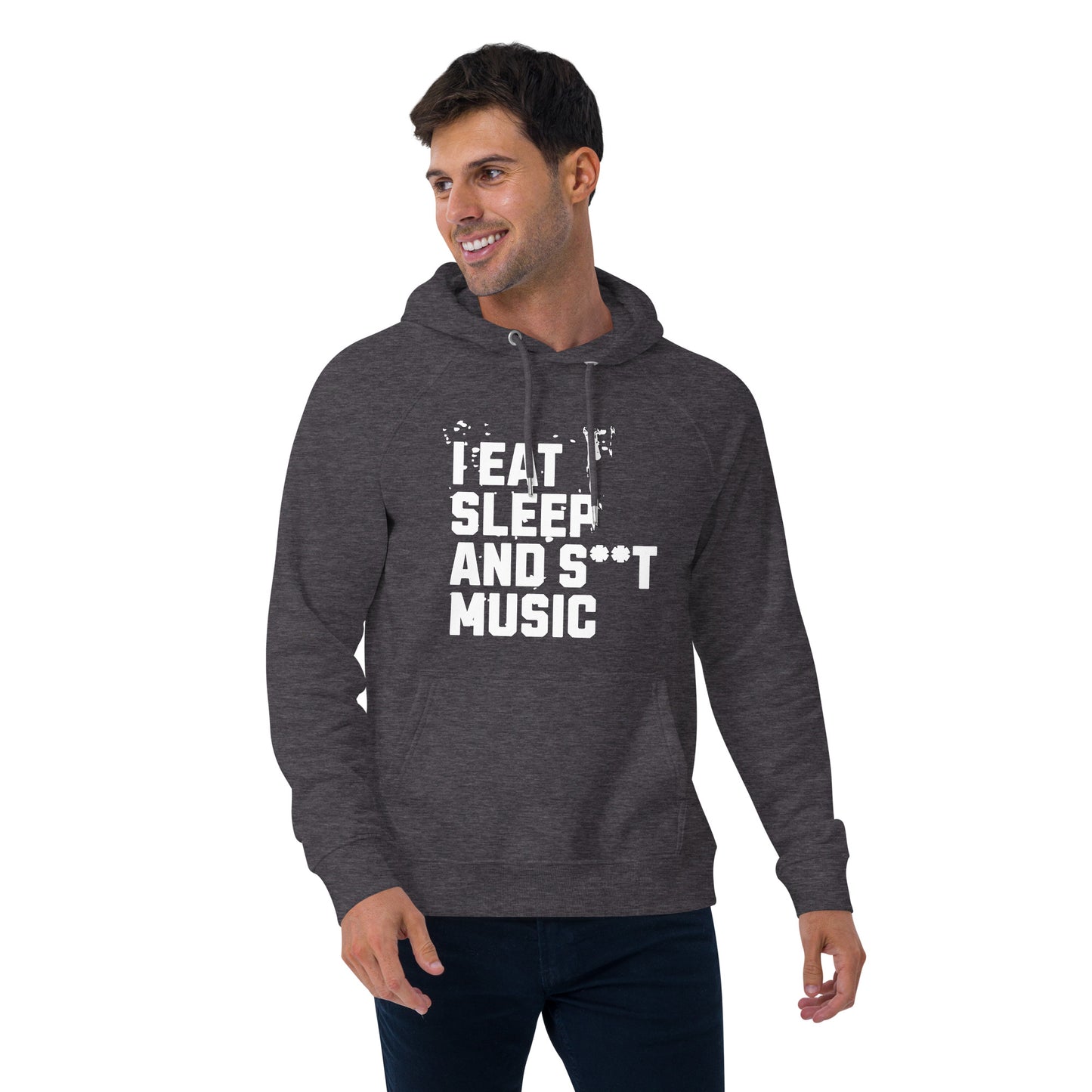 audiocinema Unisex eco raglan hoodie
