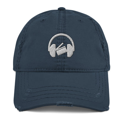 Audio Distressed Drip Hat