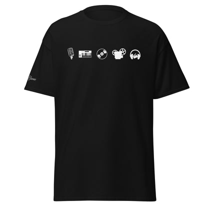 Audio Graphic Crewneck T-Shirt
