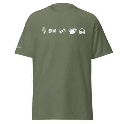 Audio Graphic Crewneck T-Shirt