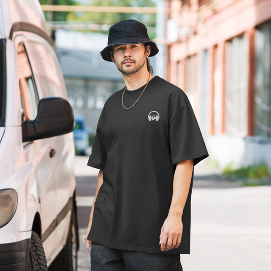 audiocinema Oversized faded t-shirt