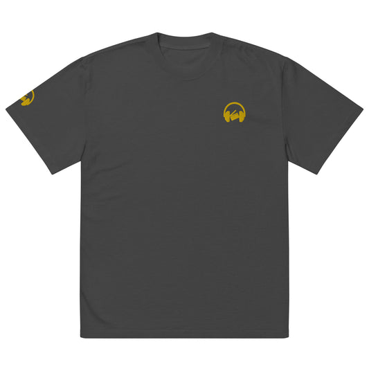 audiocinema Oversized faded t-shirt