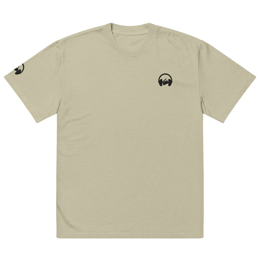 audiocinema Oversized faded t-shirt