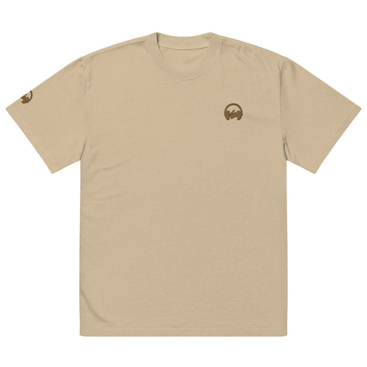 audiocinema Oversized faded t-shirt