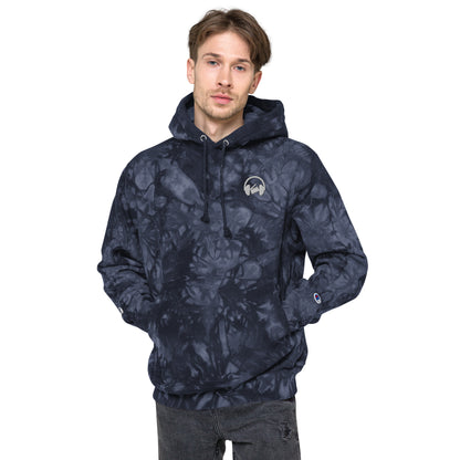 audiocinema Unisex Champion tie-dye hoodie