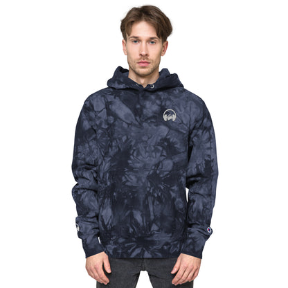 audiocinema Unisex Champion tie-dye hoodie