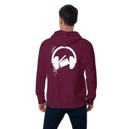 Unisex eco raglan hoodie