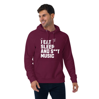 Unisex eco raglan hoodie